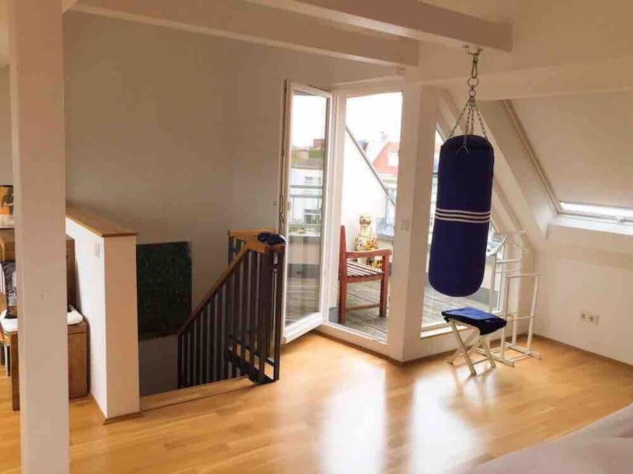 Loft Mit 2 Terrassen - Ruhig&Sonnig Lejlighed Leipzig Eksteriør billede