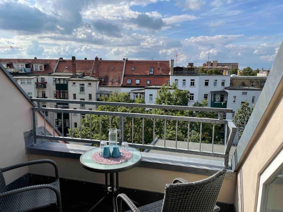 Loft Mit 2 Terrassen - Ruhig&Sonnig Lejlighed Leipzig Eksteriør billede